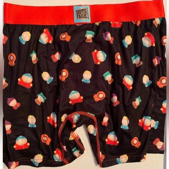 SWAG South Park Boxer Briefs Underwear All Over Character Mens L NIB Cartman - Picture 2 of 6